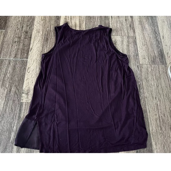 Apt 9 Women’s Dressy Tank Top Blouse, Plum Purple, Size Large - Picture 9 of 9